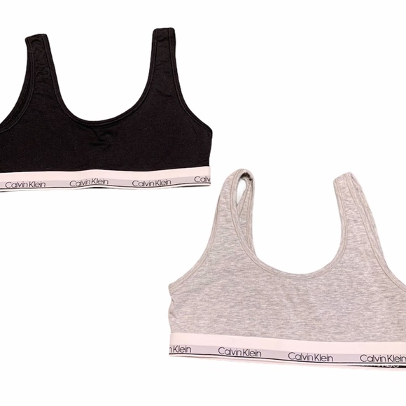 CALVIN KLEIN 2 PACK BRALETTES - Picture 1 of 2